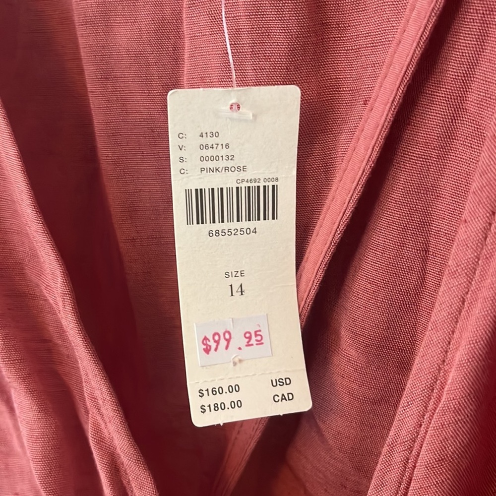 Anthropologie Puff Sleeve Wrap Dress - Picture 8 of 10